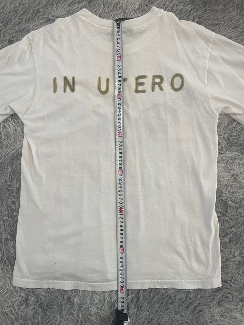 90s ニルヴァーナ インユーテロNIRVANA IN UTEROTシャツ XL