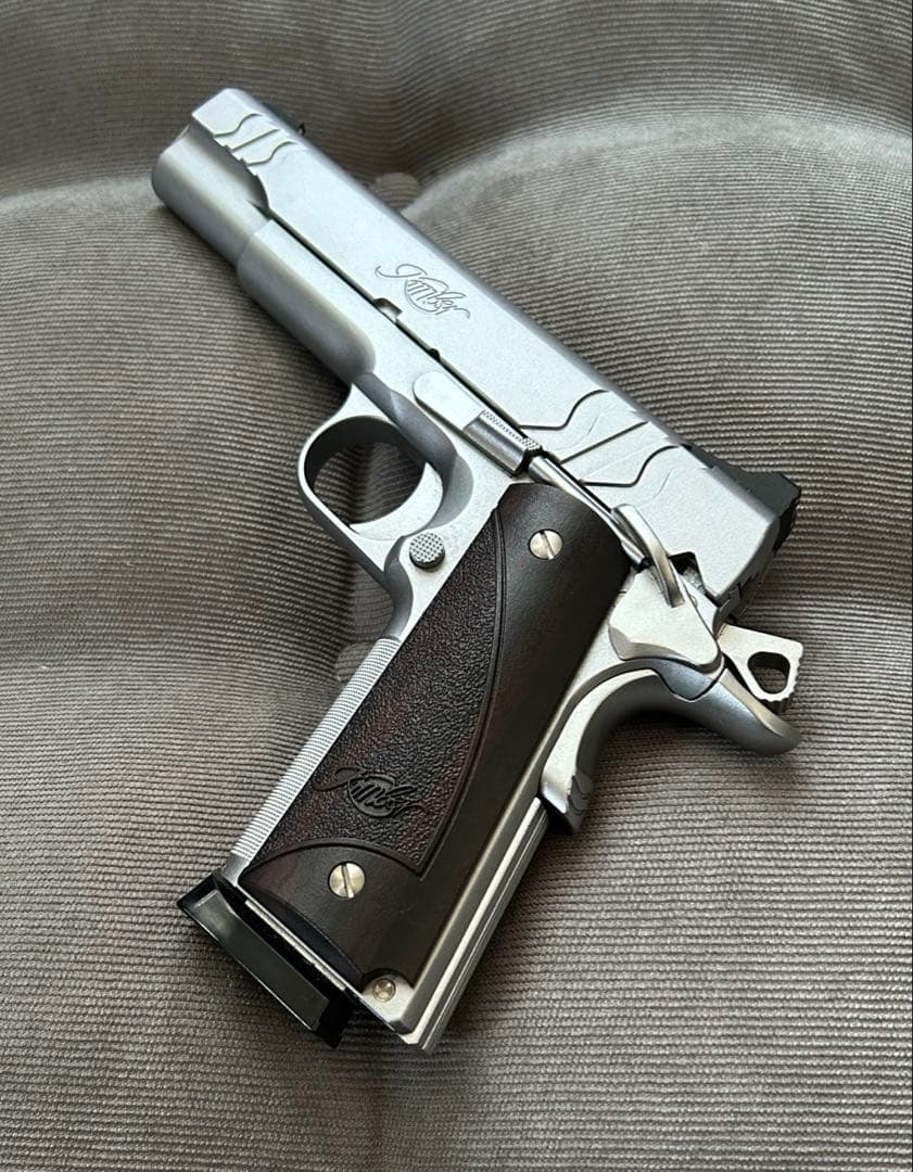 【WA】KIMBER SIS CUSTUM オールシルバー【ロス市警モデル】