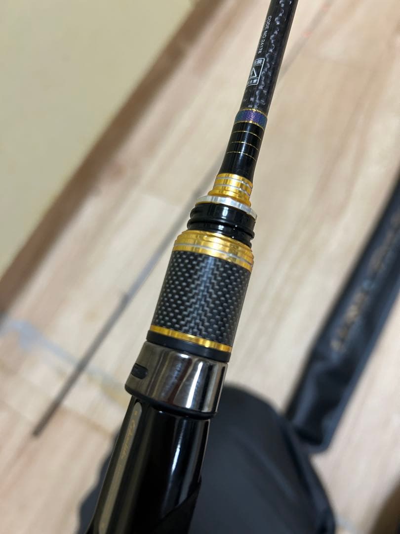 がまかつ　ティップランロッド LUXXE EGTR S510M-solid.F