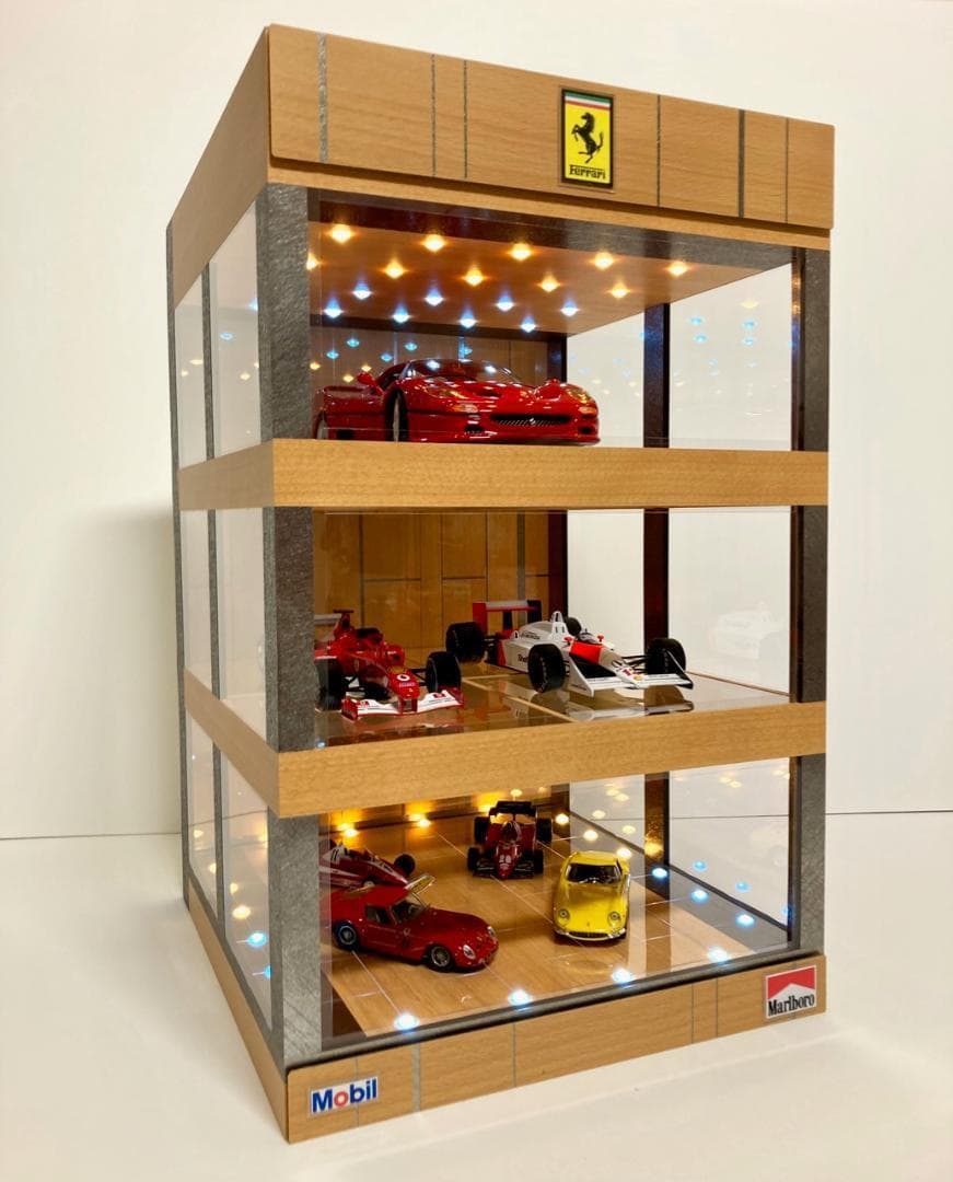ぐげみ・1/18展示・特殊S&W(#1)・ディスプレーBOX/ネオジオラマ