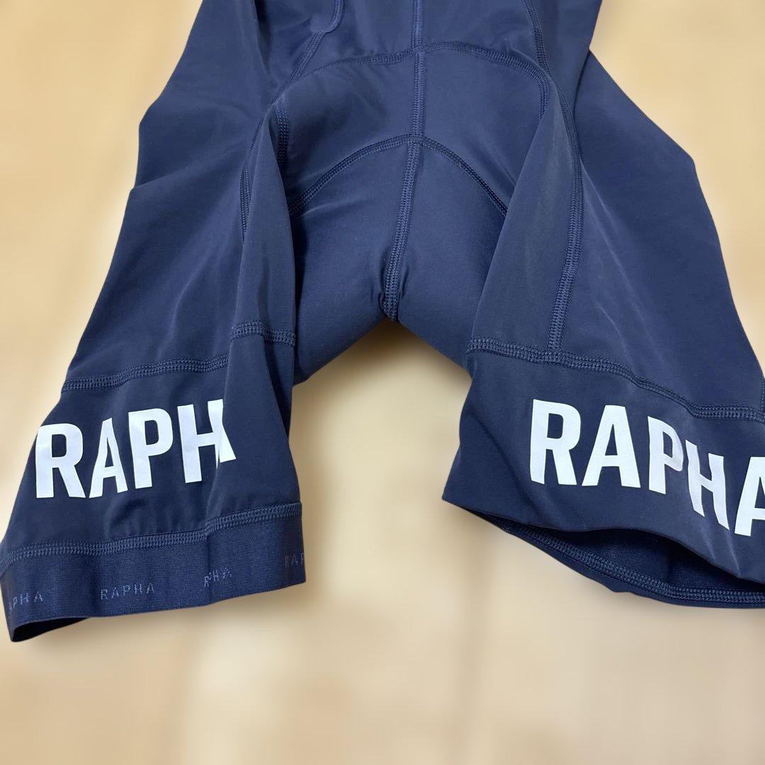 Rapha Sサイズ ビブショーツ ネイビー/ホワイト