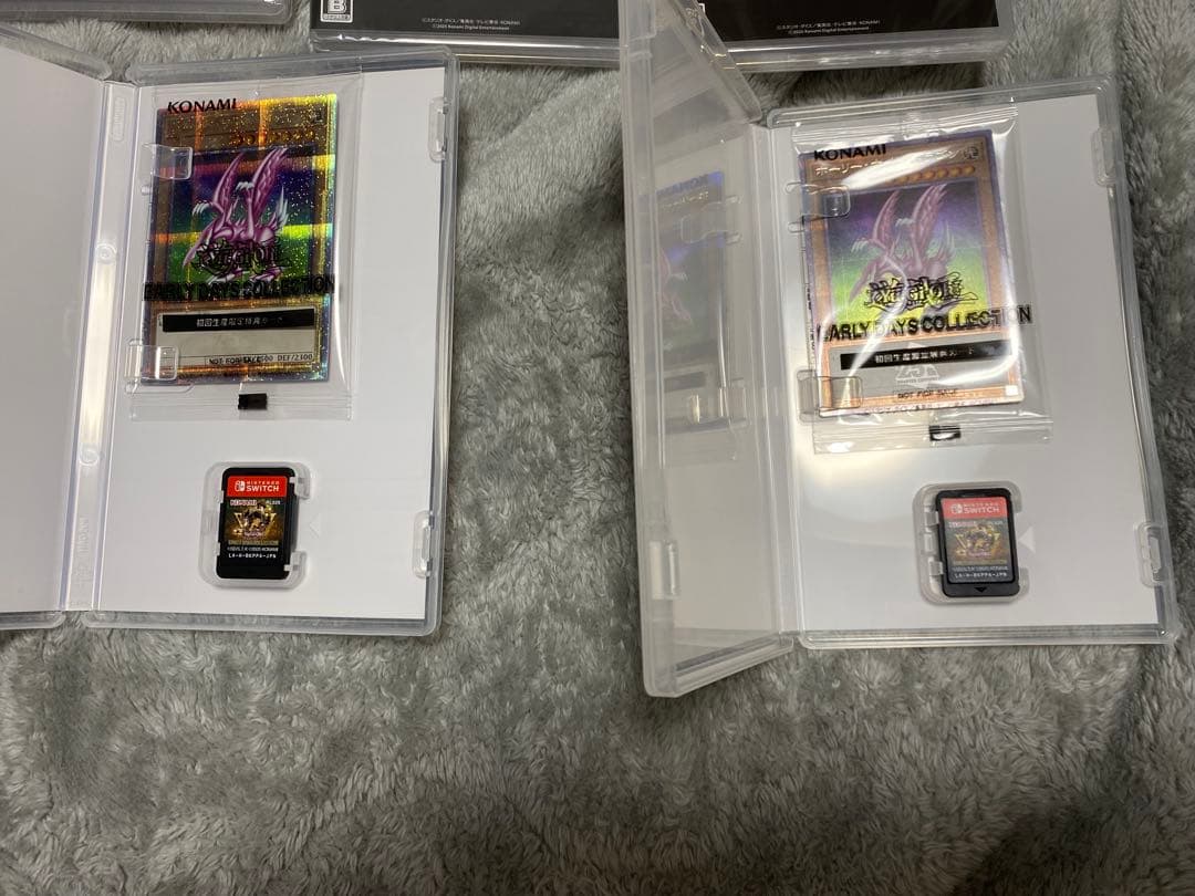 遊戯王OCG アーリーデイズコレクションswitchソフト10個カード付き