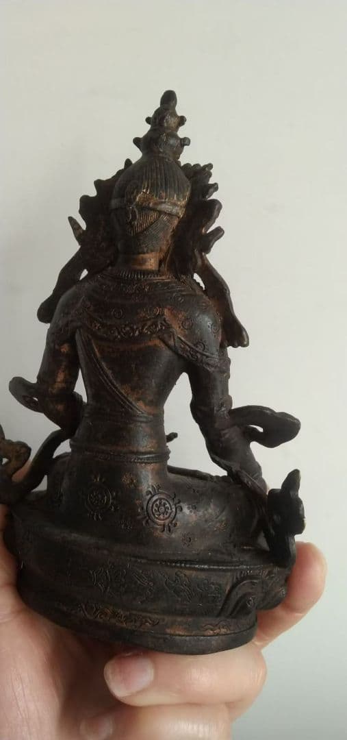 地蔵 菩薩 観音 銅製 仏像 彫刻 置物 開運 風水