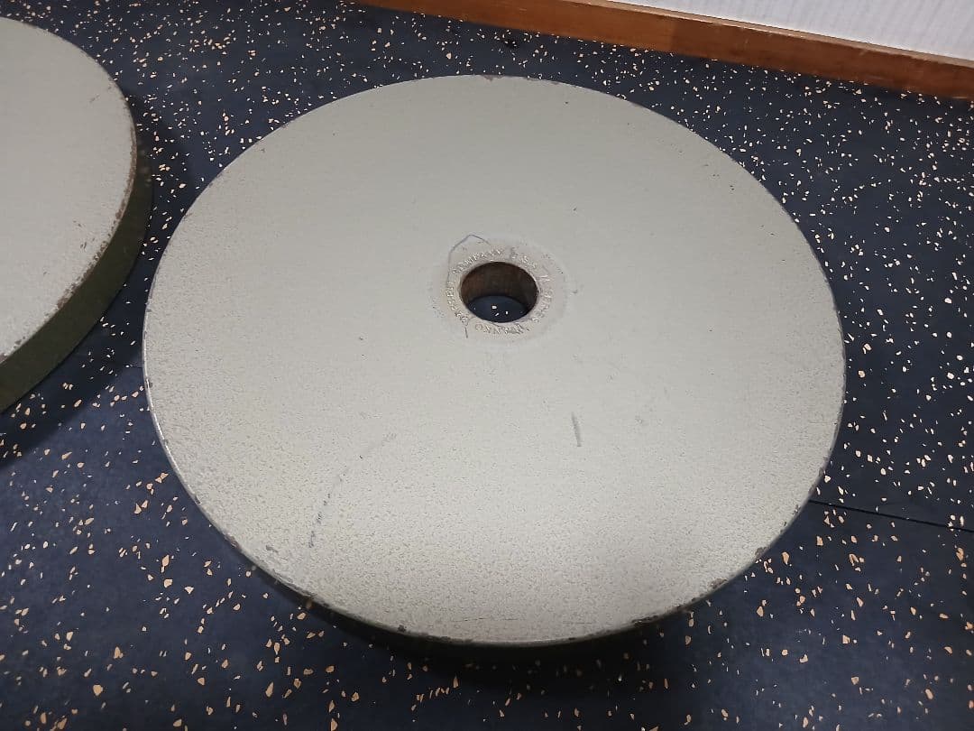 ①IVANKOイヴァンコ ラバープレート20kg x1枚穴径50mm(同時購入)