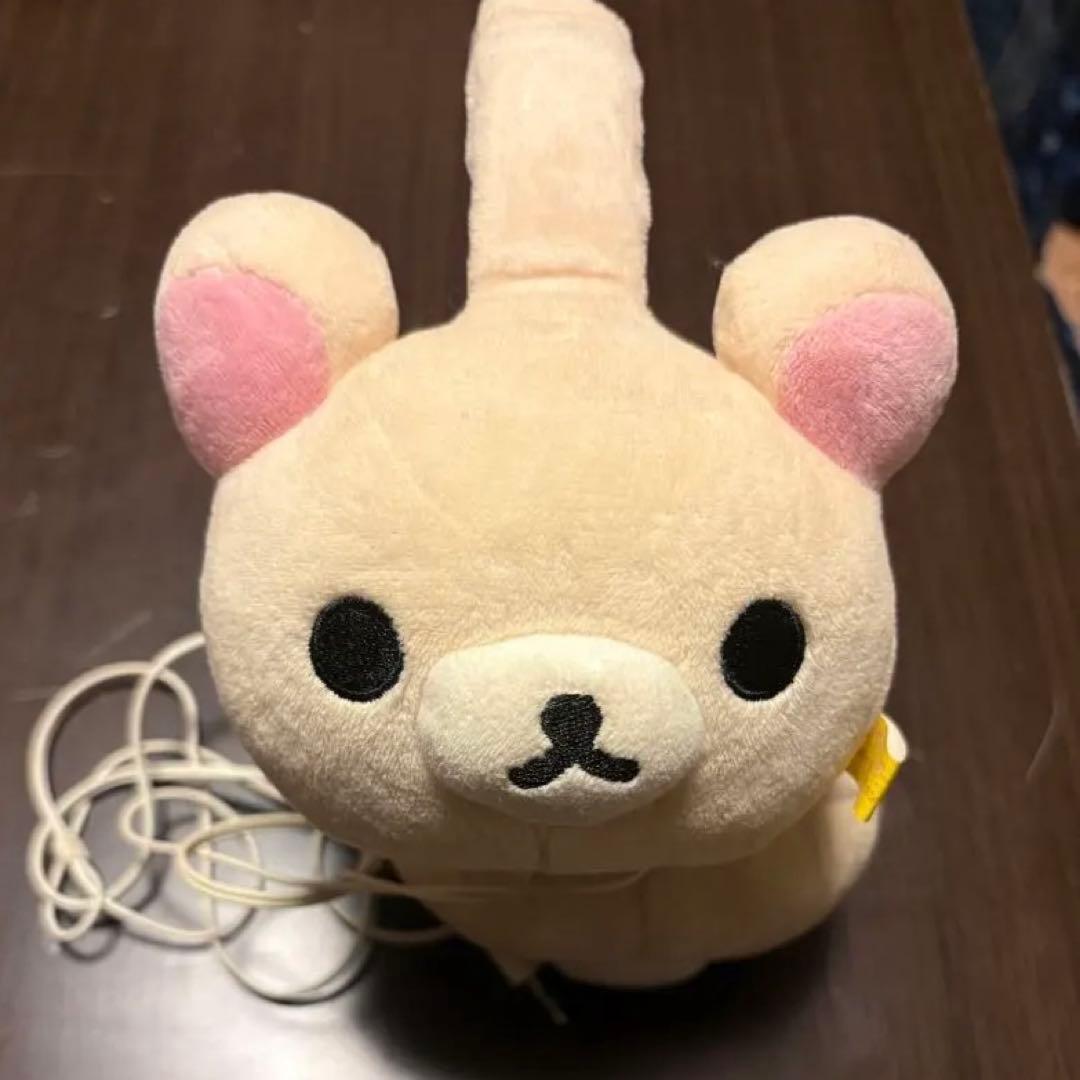 【美品】コリラックマ ぬいぐるみヘッドホン サンエックス 生産終了　激レア品