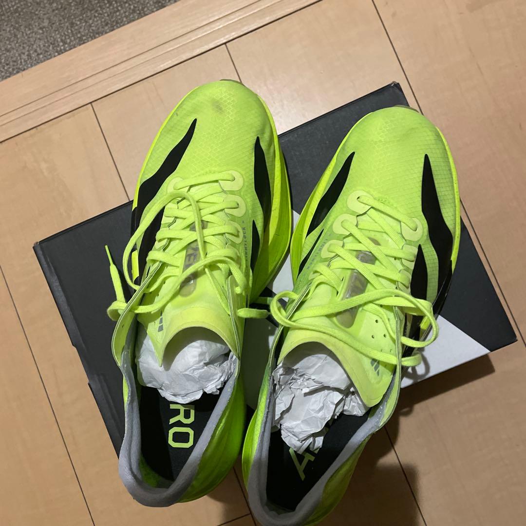 adidas PRO4 蛍光イエロー カラー27cm