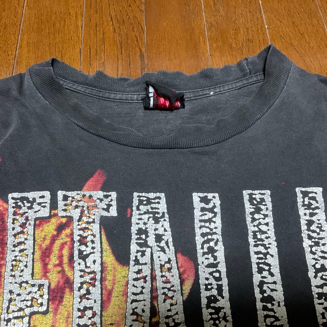 LLICAメタリカ ロード LOAD バンドTシャツ90s giant