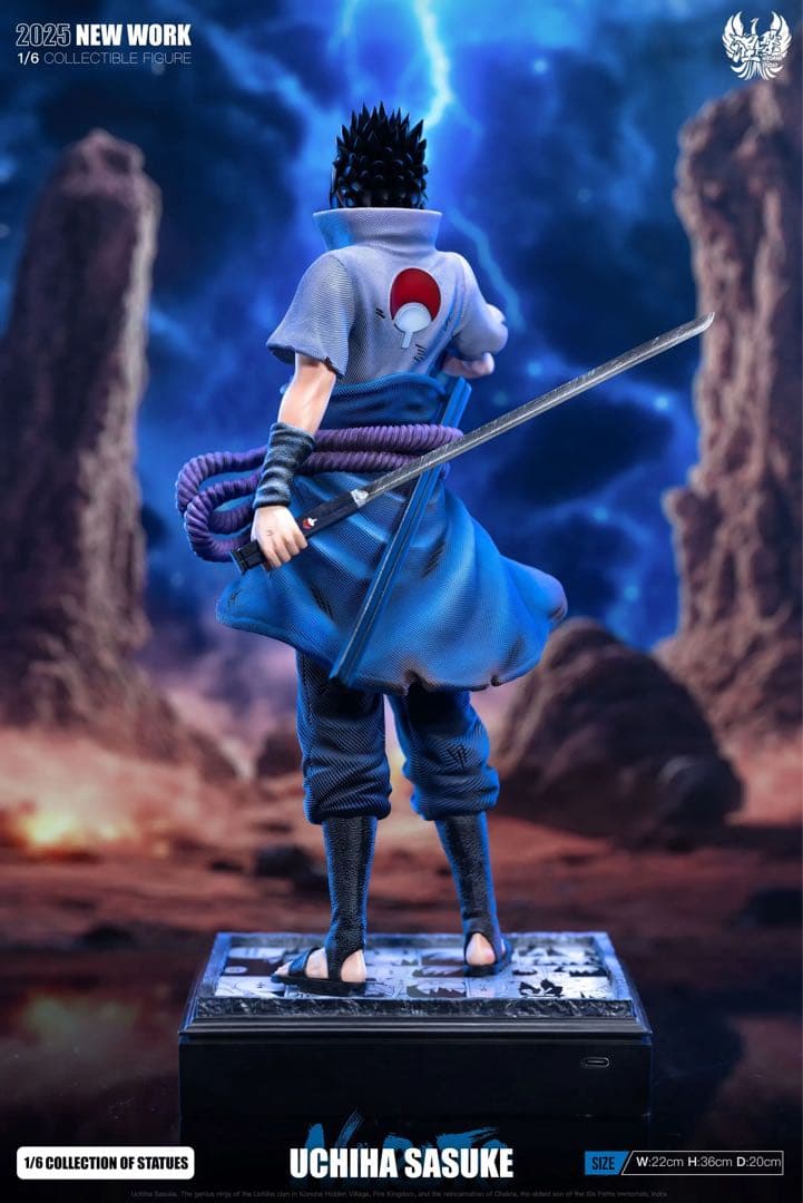 NARUTO ナルト 疾風伝　うちはサスケ フィギュア ガレージキット