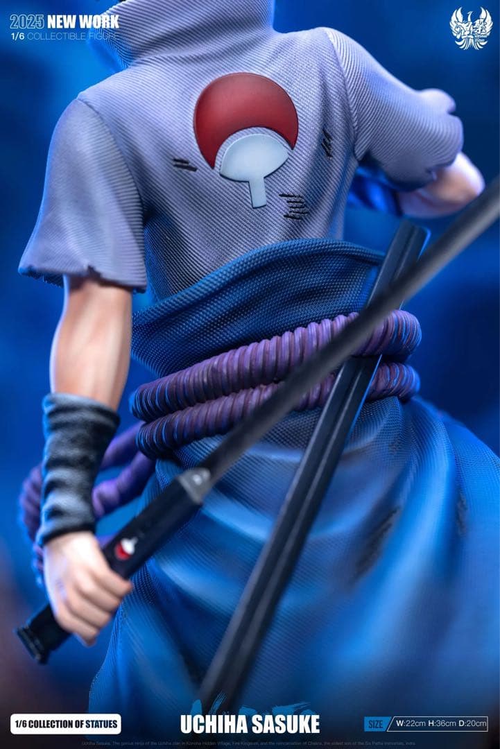 NARUTO ナルト 疾風伝　うちはサスケ フィギュア ガレージキット