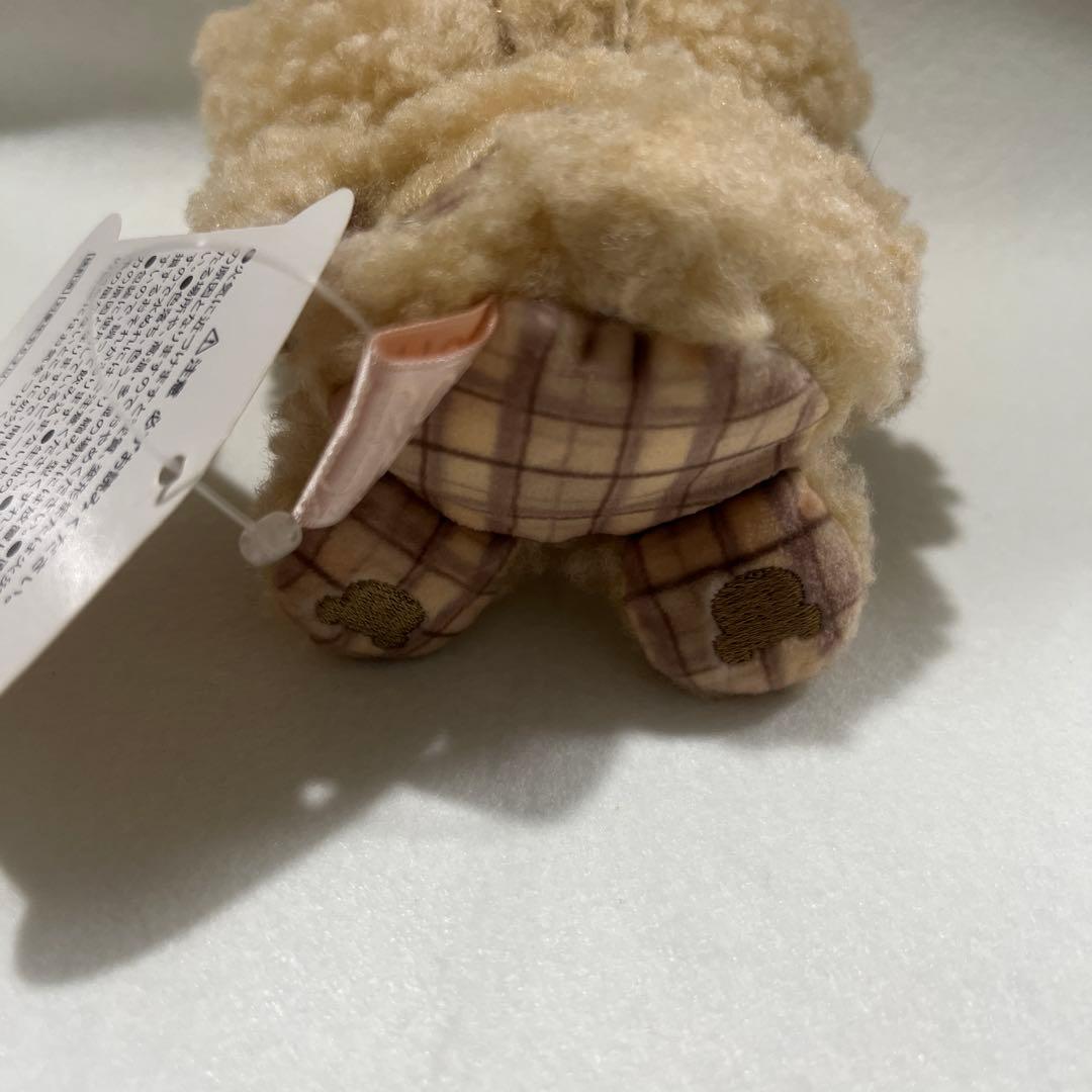 リラックマ　サクラノコリスのてづくりぬいぐるみ　タグ付き　キャラメルラテカラー