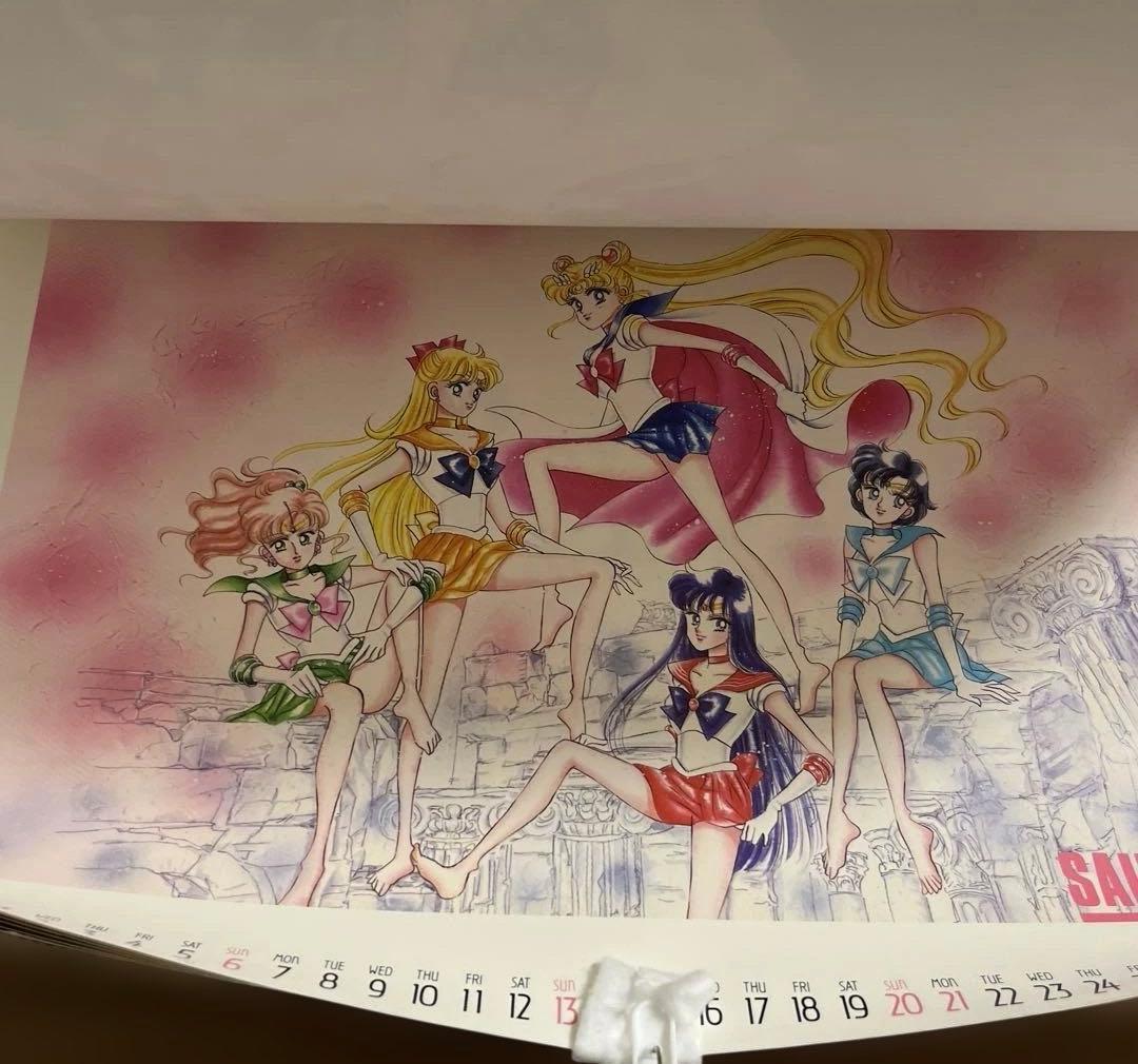 【希少】当時物 1994年　美少女戦士セーラームーン カレンダー　武内直子　原作