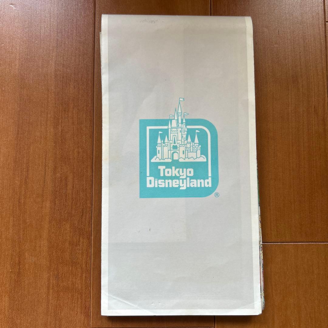 1983年　東京ディズニーランドガイドマップ