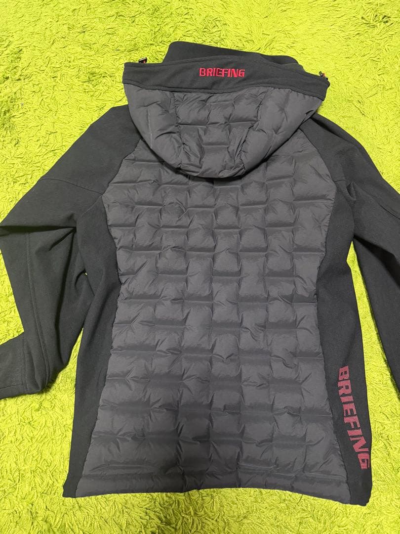 BRIEFING フード取り外し　中綿ジャケット　ブリーフィング
