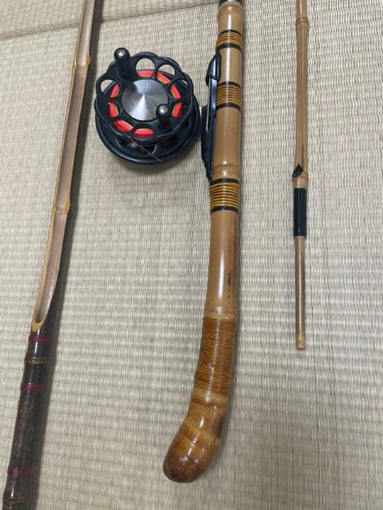 限定値下げ和竿ヘチ竿中通し竿　リールは付きません。