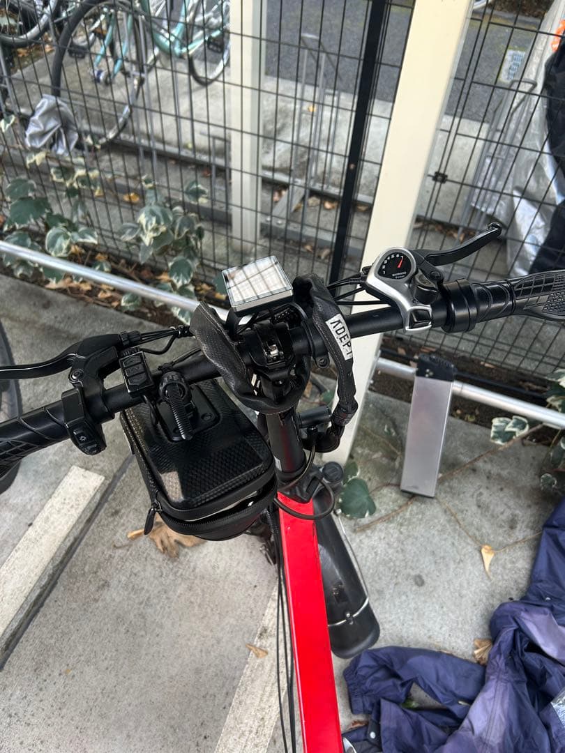松原20インチ 電動アシスト自転車 折り畳み