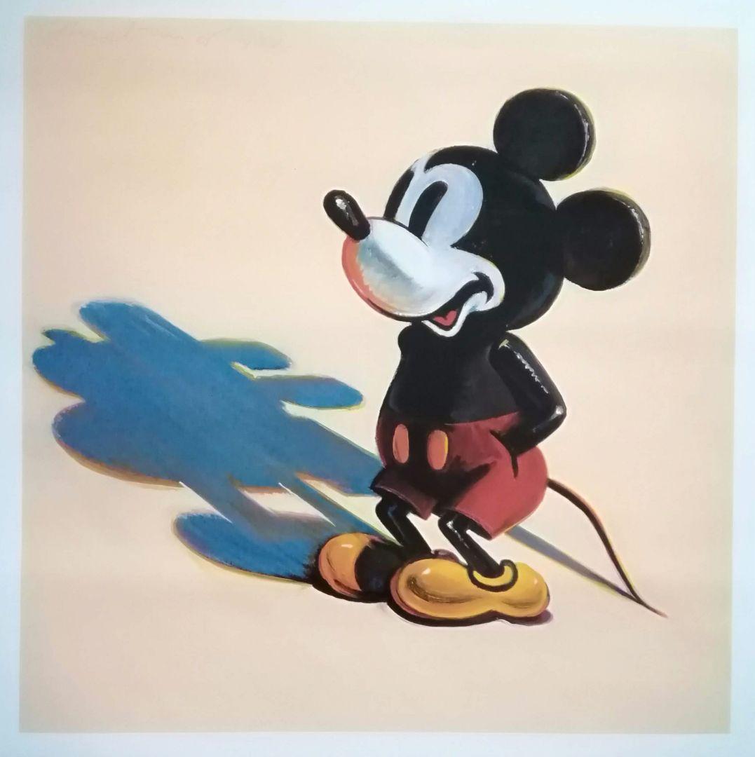 ウェイン・ティーボー　ミッキーマウス　ポップアート　ポスター　アメリカ