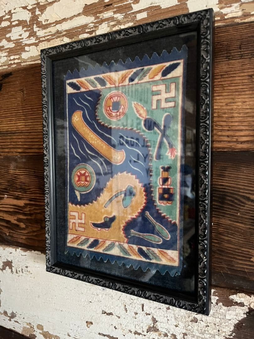 卍 Antique シガーフェルト ネイティブアメリカン スワスティカ