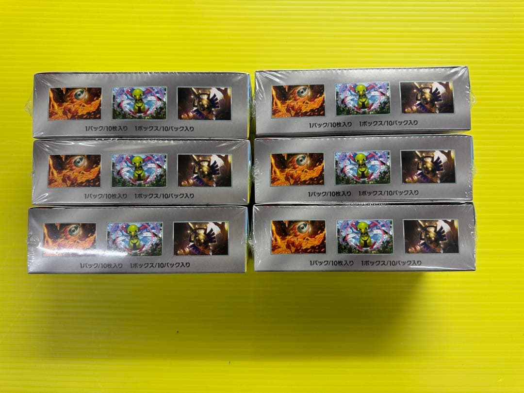 【新品・未開封】ポケモンカード　テラスタルフェスEX シュリンク付き6BOX
