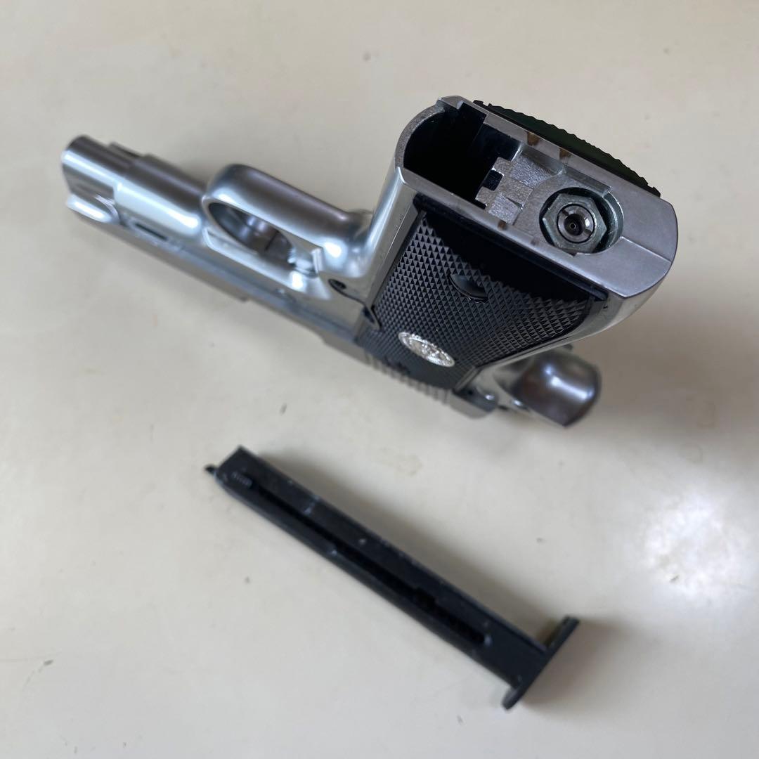 タナカワークス  コルト　380オートステンレスモデル　ブローバック　ガスガン