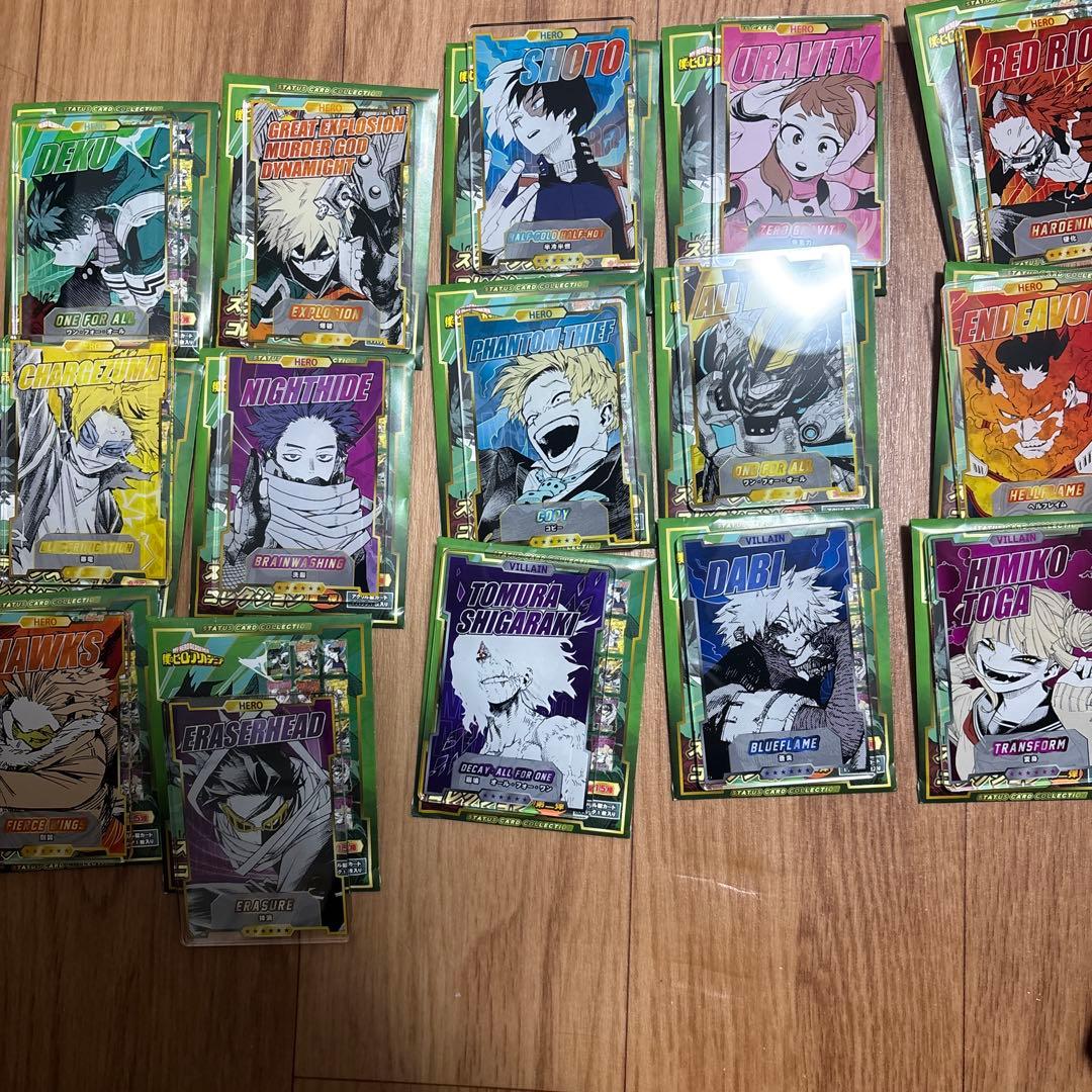 ジャンフェス2026 ヒロアカ　ステータスカードコレクション第2弾 コンプセット