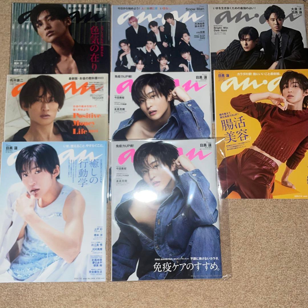【バラ売り可⭕️】目黒蓮 表紙雑誌 まとめ売り 53冊セット