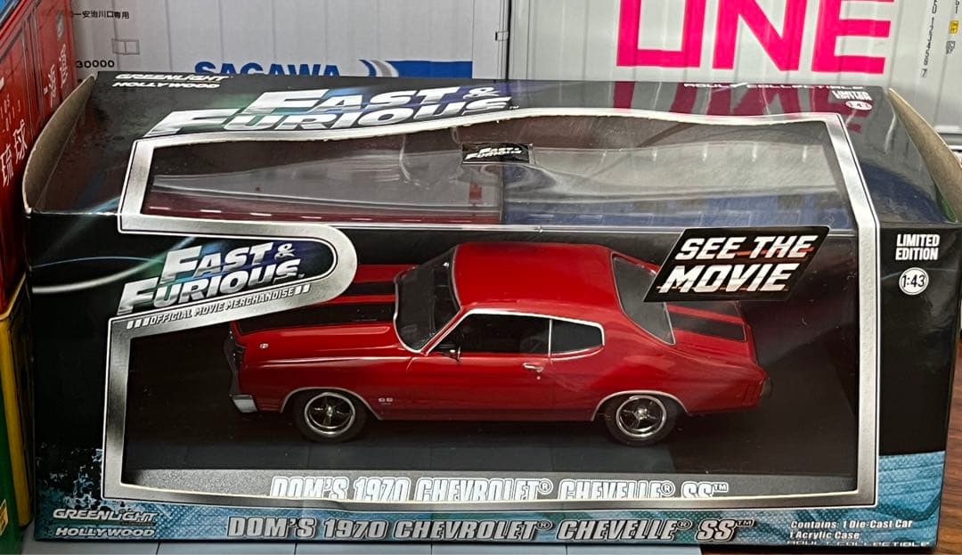 グリーンライト 1/43 ワイルドスピード シェベルSS スバル WRX