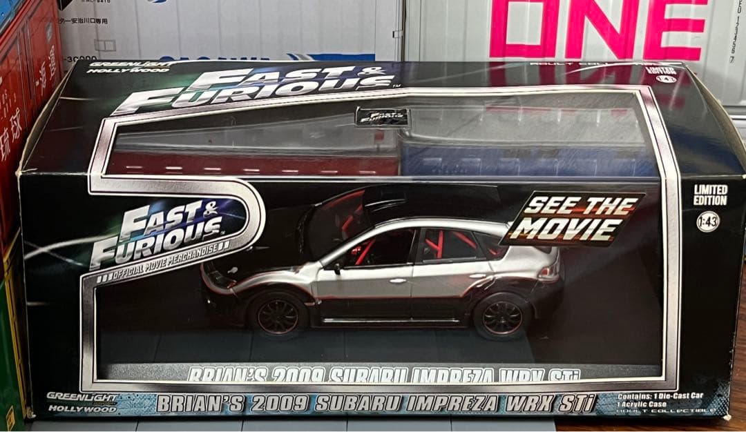 グリーンライト 1/43 ワイルドスピード シェベルSS スバル WRX