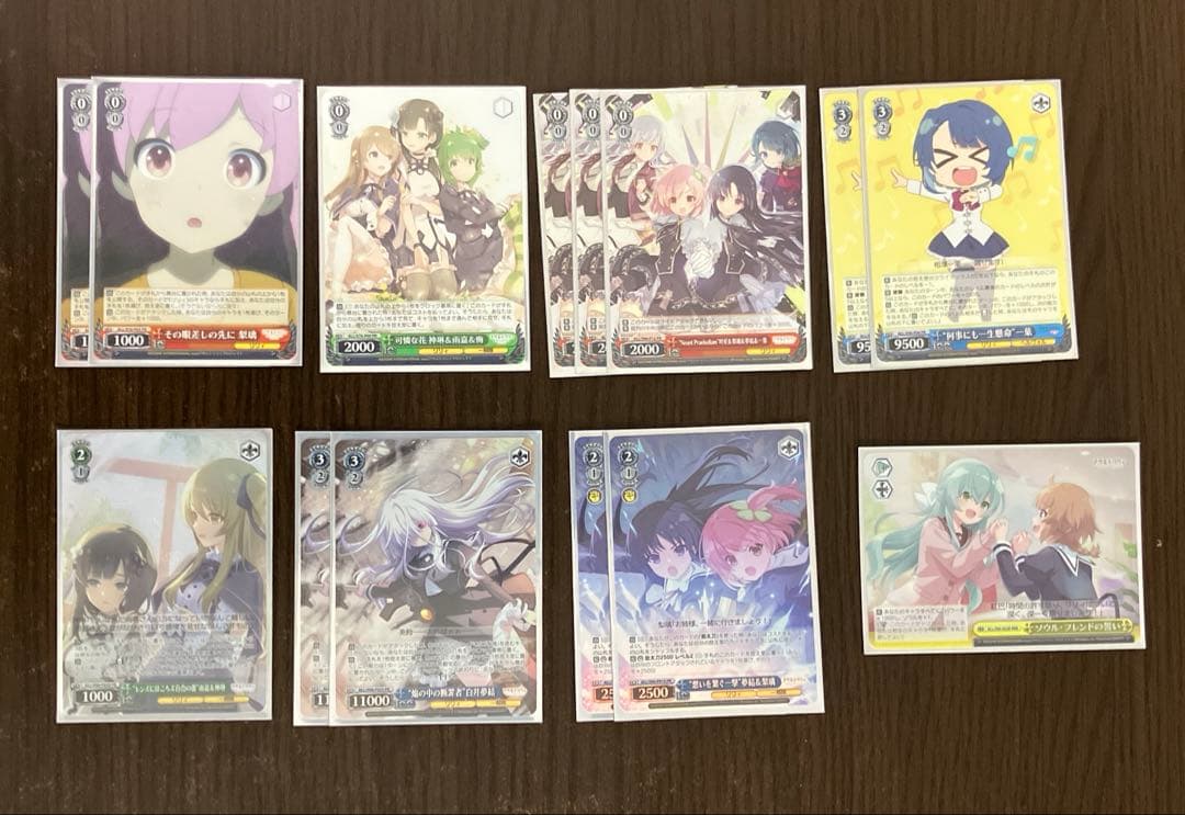 ヴァイスシュヴァルツ アサルトリリィ 8扉+8門+8枝パーツ+その他パーツ多数