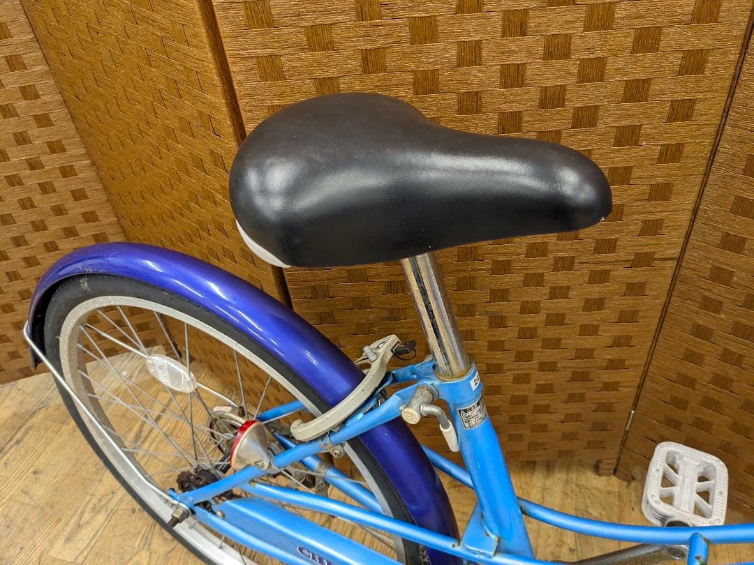 U080 子供用自転車　22インチ　ブルー
