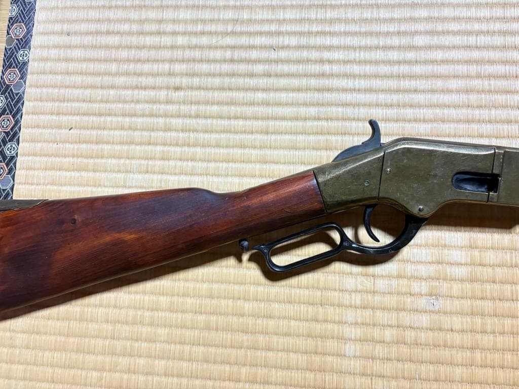 DENIX デニックス 観賞用装飾銃 ウィンチェスターM66 ゴールド