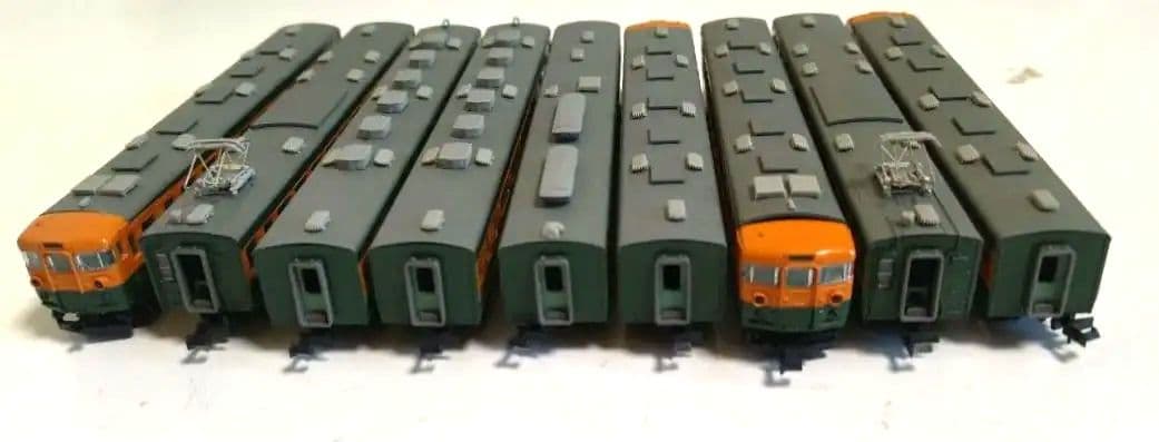 Nゲージ マイクロエース １６９系冷房準備車 急行「信州」９両セット A０９１５