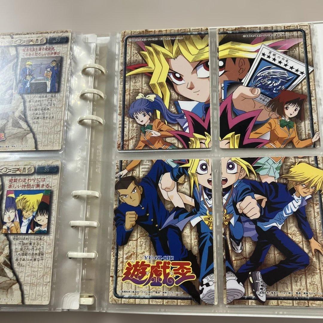 遊戯王　コレクションアルバム　全種コンプリート　トレカ　カード　東映　テレビ朝日