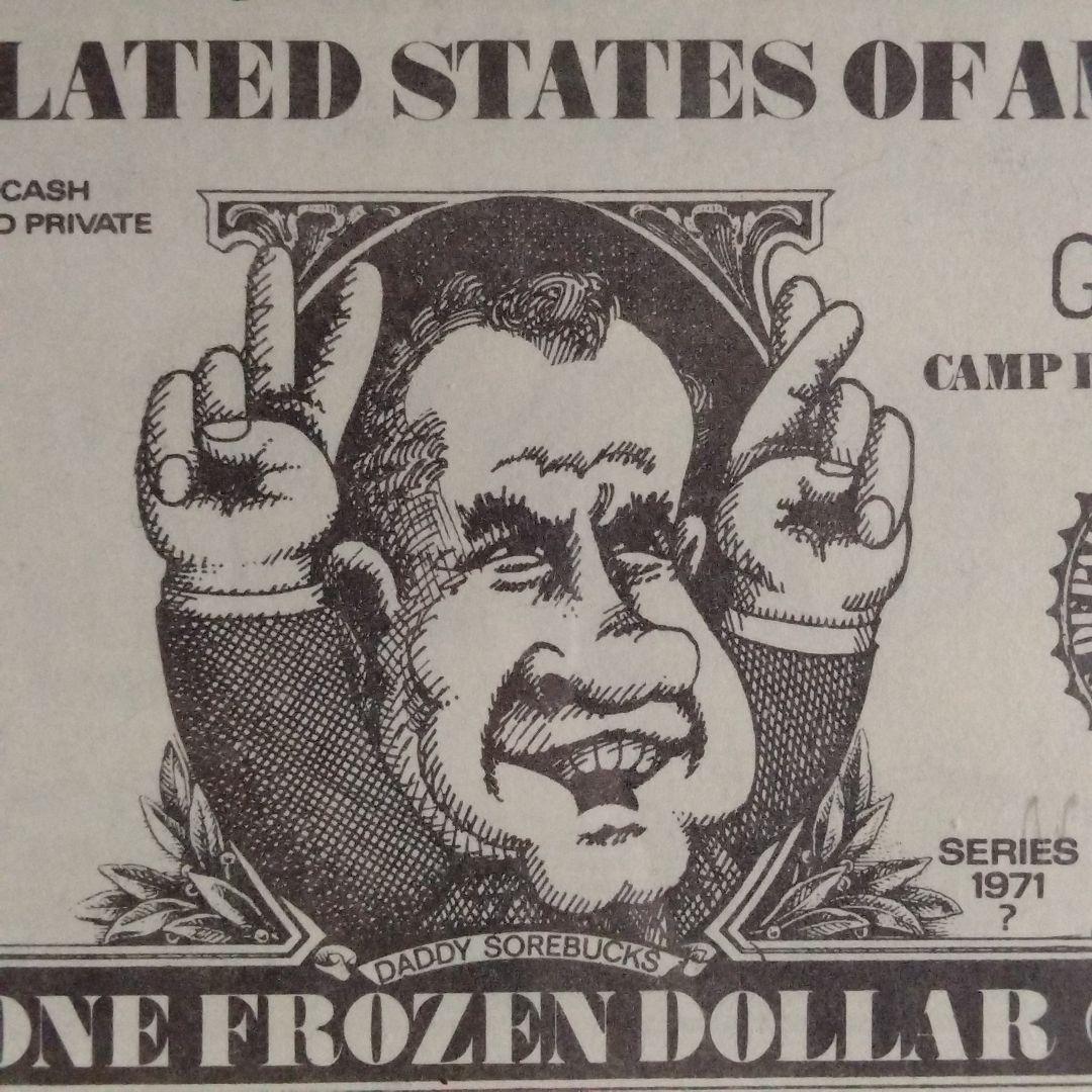 アメリカンヴィンテージ　1971年 ニクソン大統領風刺　ジョーク　おもちゃ1ドル