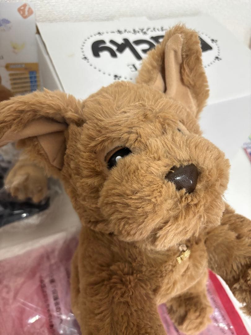 ココチモ Prince Dacky ぬいぐるみ 茶色 タカラトミーアーツ