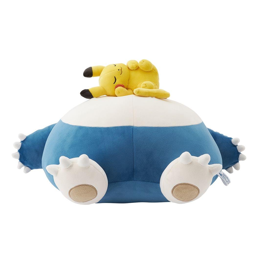 おやすみ カビゴン ピカチュウ もっちりぬいぐるみ ポケモン スリープ