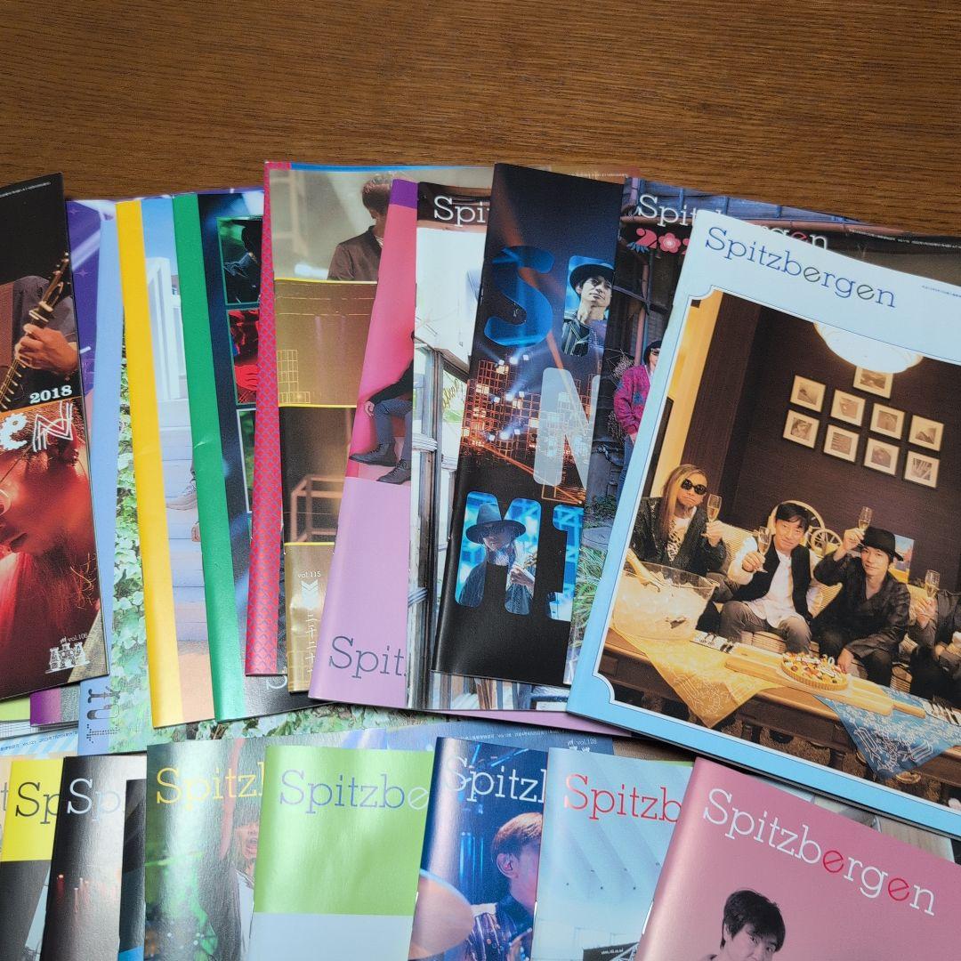 スピッツ会報誌「Spitzbergen」 27冊セット＋専用バインダー1冊