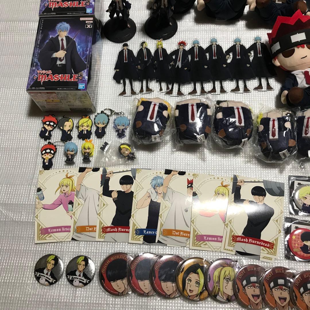 MASHLE マッシュル フィギュア ぬいぐるみ 缶バッジ グッズ 大量まとめ