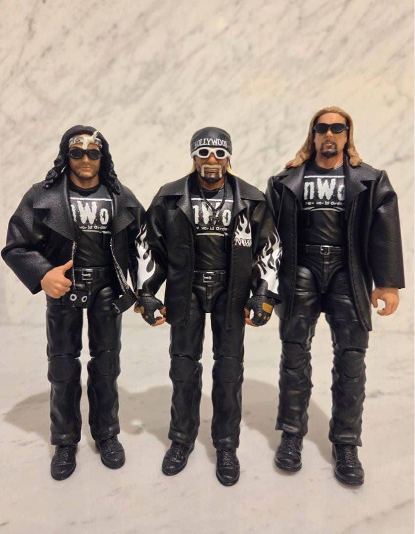 WWE WCW nWo ハルク ホーガン ナッシュ ホール プロレス フィギュア