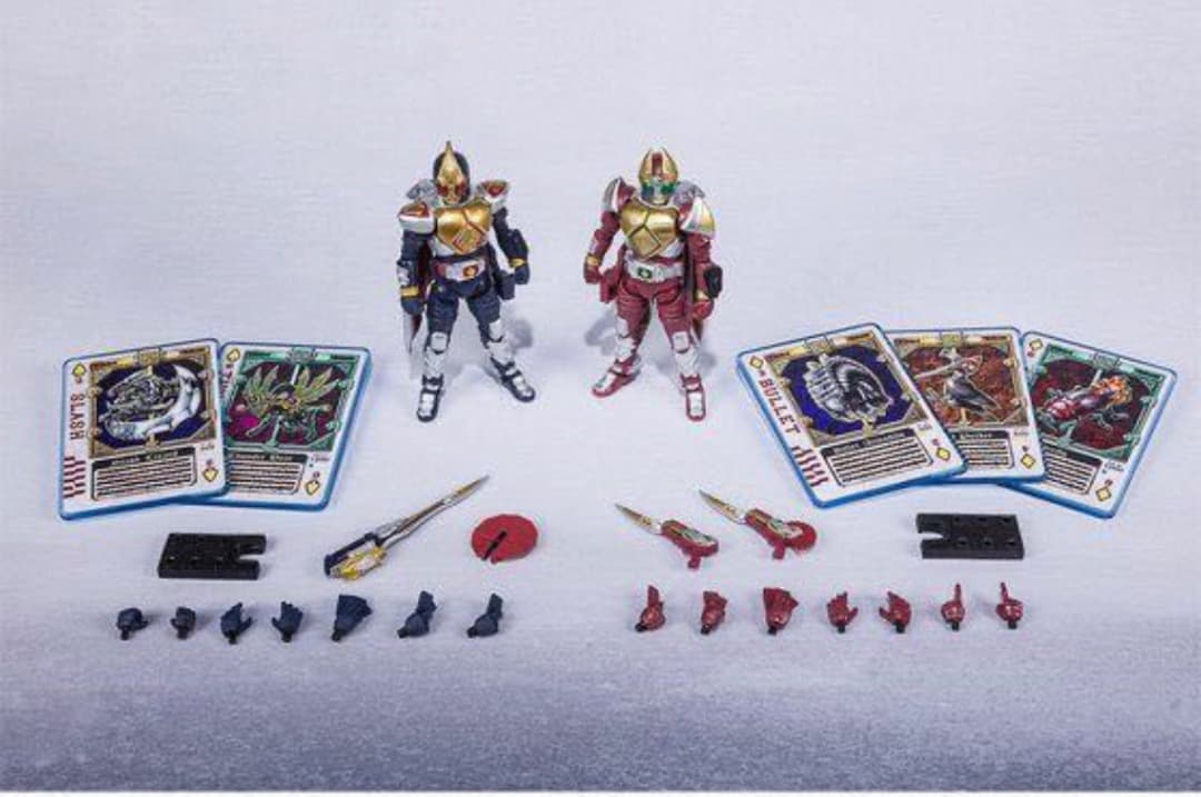 SHODO-X 仮面ライダー剣 ジャックフォームセット【プレミアムバンダイ限定】