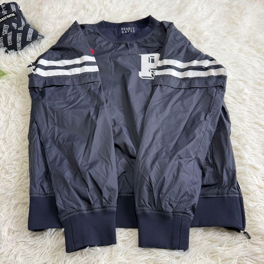 【パーリーゲイツ】美品 スニード ネイビー ワッペン 4サイズ メンズ 2way