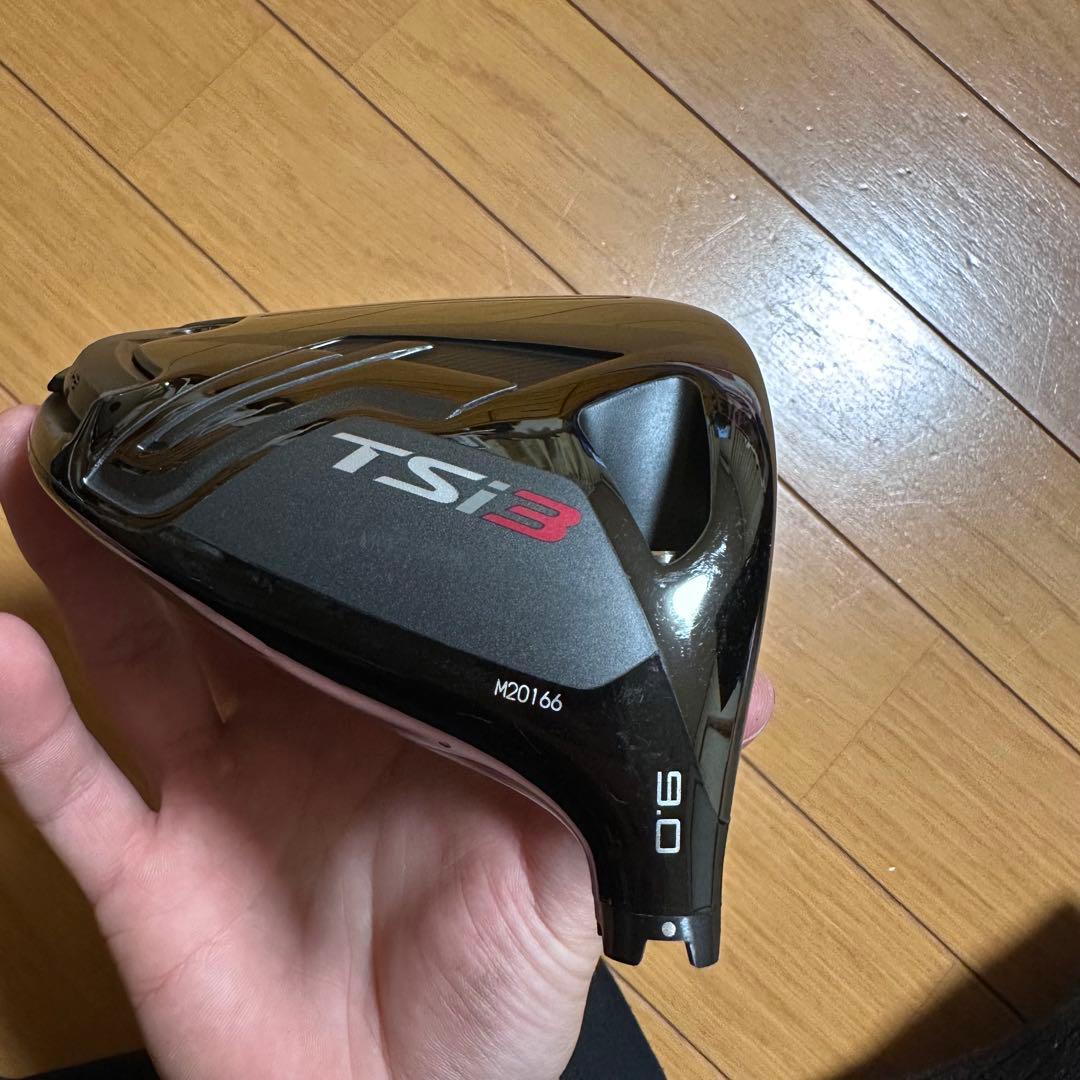 【名器】タイトリスト TSi3 ドライバー 9° ヘッドのみ カバー付き