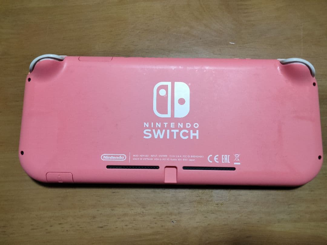 Nintendo Switch Lite コーラルピンク　ジャンク品