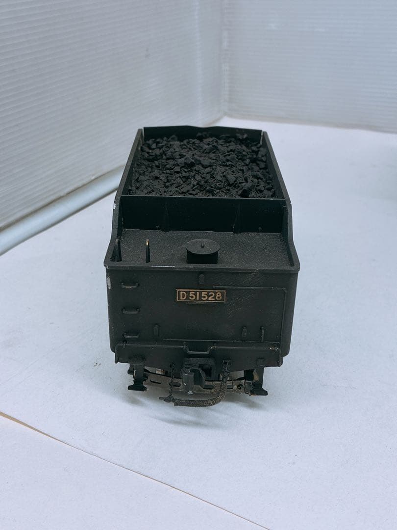 D51 528 蒸気機関車 鉄道模型 大型模型 本体＋テンダー セット ブラック