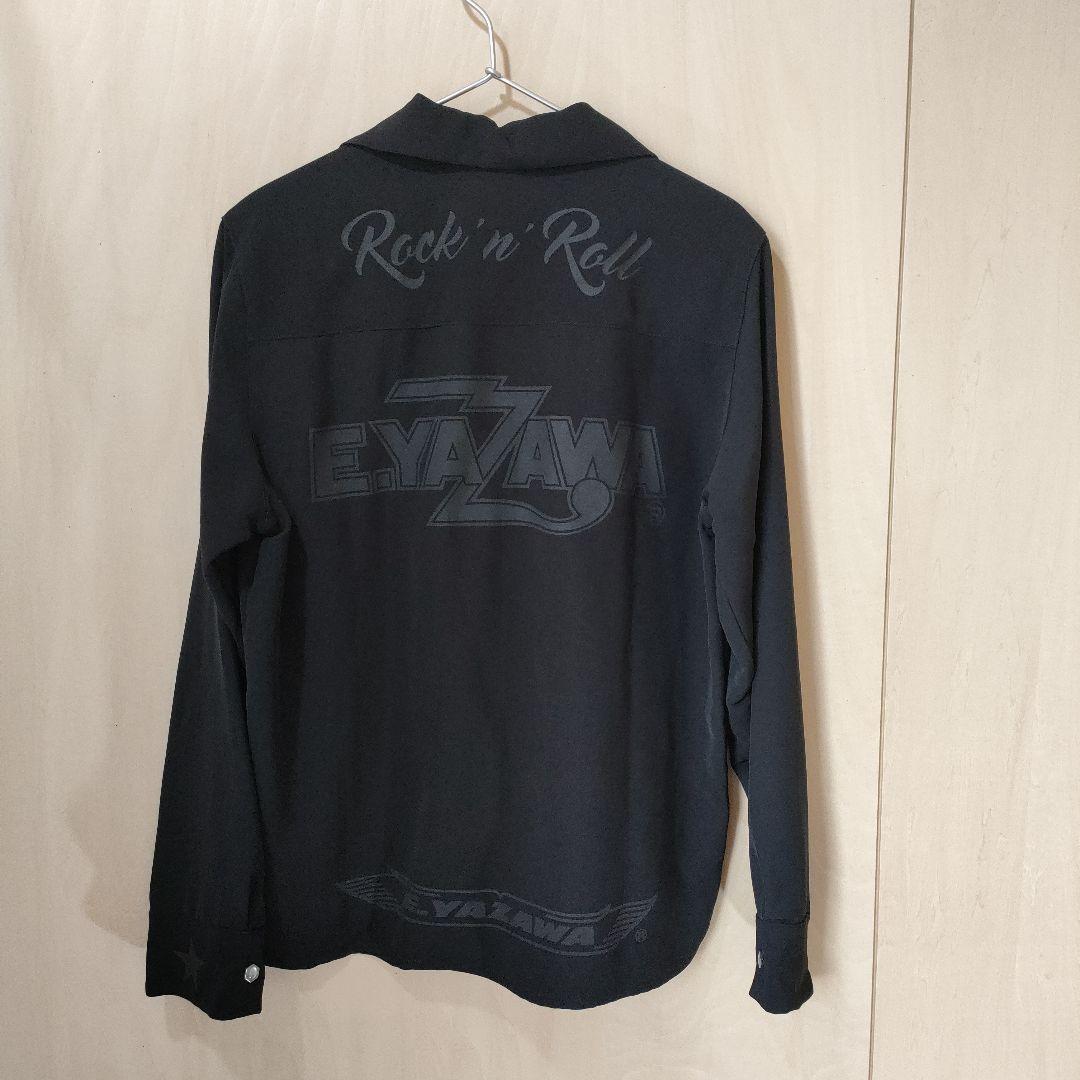 E.YAZAWA ロックンロール シャツ Mサイズ ブラック　矢沢永吉さん