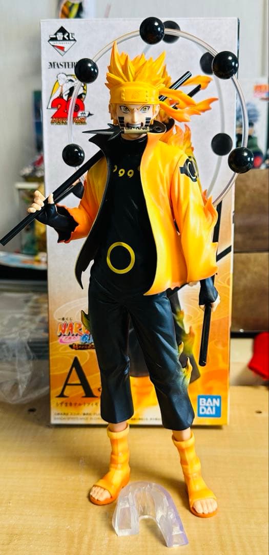 海外正規品一番くじNARUTO疾風伝ナルト 紡がれる火の意志 初版A賞ナルト