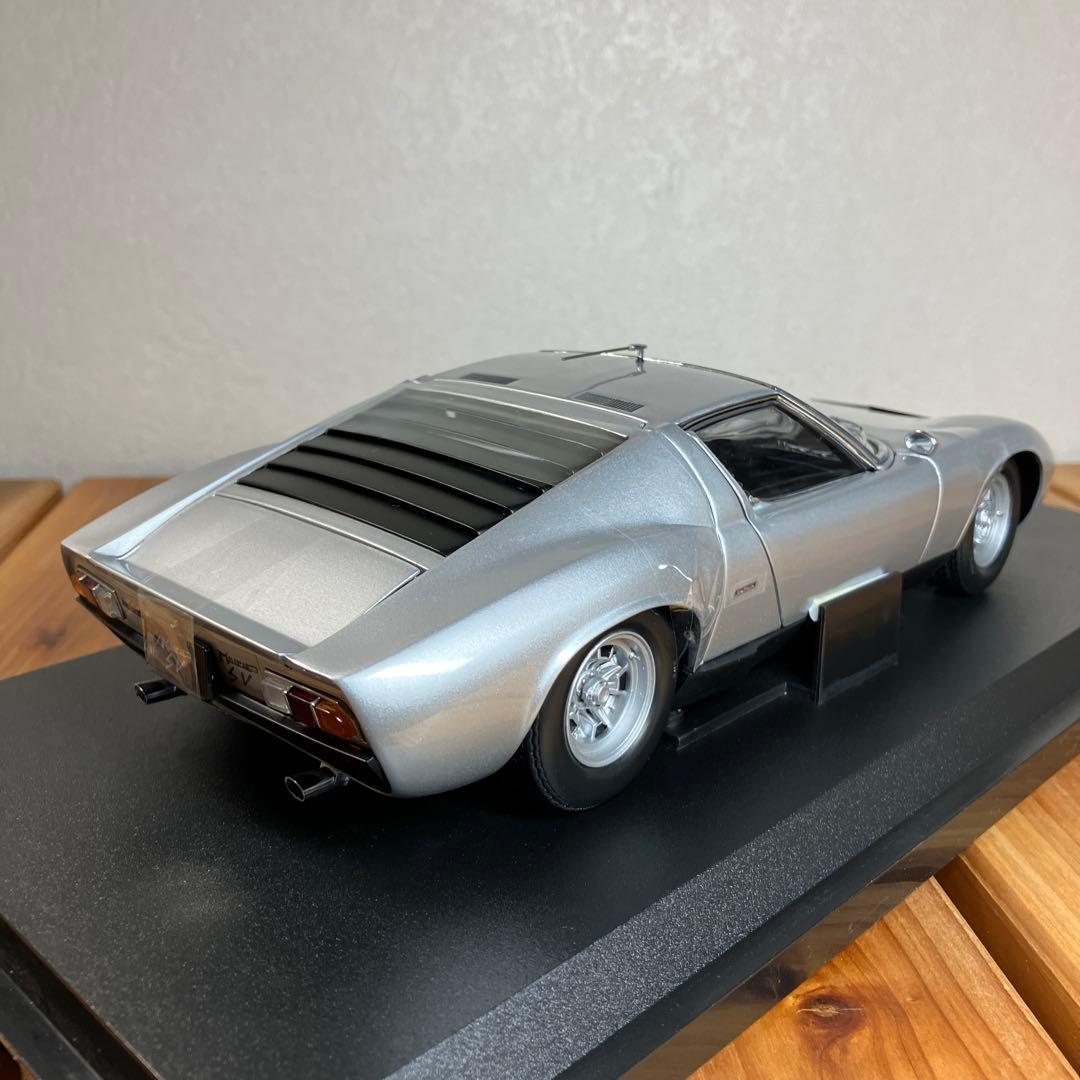 京商 1/18 ランボルギーニ ミウラ P400SV シルバー