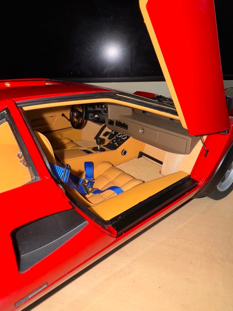 デアゴスティーニ　ランボルギーニ カウンタックLP500S 欠品完成品