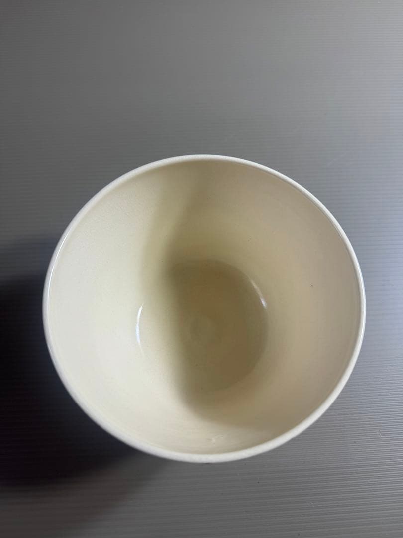 1555 清水焼　平安紫雲　色絵雛人形文　茶碗　未使用