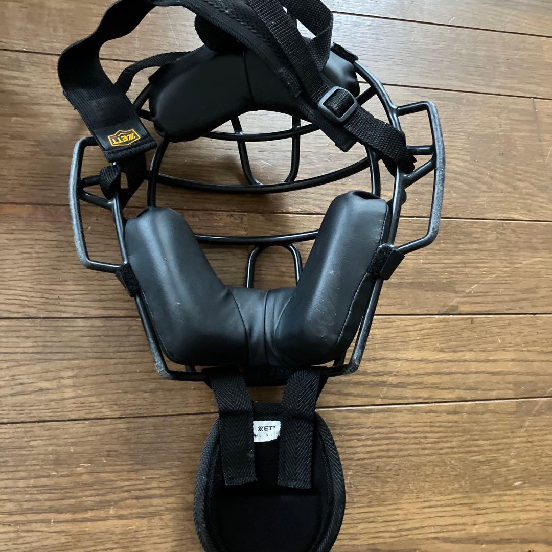 ZETT JSBB キャッチャー防具セット ブラック