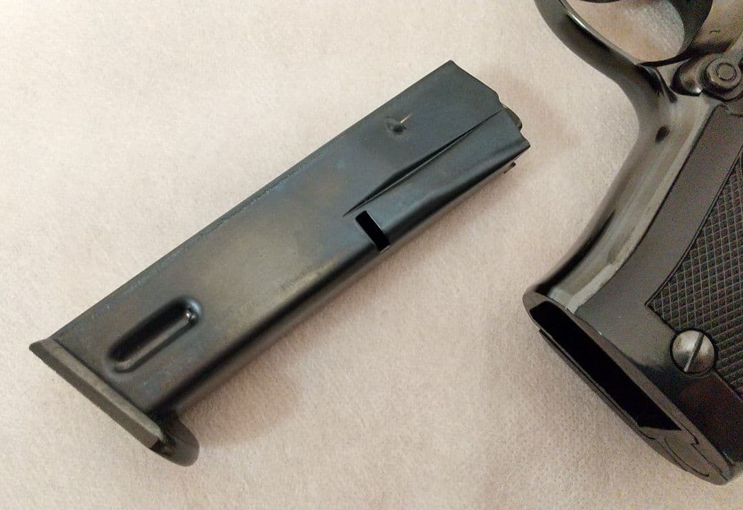 強化版 ベレッタ M84 Wディープブラック ABS モデルガン マルシン